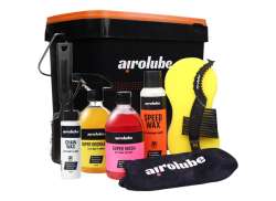 Airolube Bike Essentials Cera Conjunto De Limpeza 6L - 9-Pe&ccedil;as