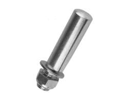 Algi Crank Cotter Pin &#216;9.5 x 43mm - Silver (1)