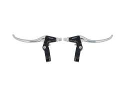 Alhonga Brake Lever Set Universal - Black/Silver