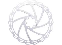 Alhonga Remschijf 180mm 6-Gaats - Zilver