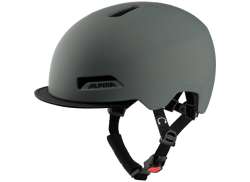 Alpina Brooklyn Capacete De Ciclismo City Mat Coffee/Grijs