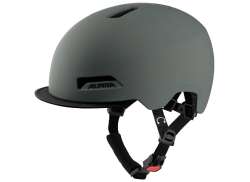 Alpina Brooklyn Capacete De Ciclismo City Mat Coffee/Grijs