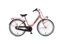 Alpina Clubb 女児用自転車 24&quot; ブレーキ ハブ 3速 - マット ピンク