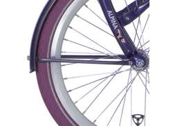 Alpina 挡泥板撑条套装 24&quot; Clubb/货物 - 紫色 灰色