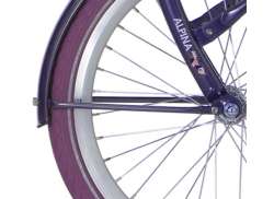 Alpina 挡泥板撑条套装 24" Clubb/货物 - 紫色 灰色