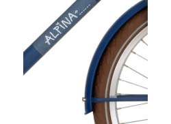 Alpina 挡泥板套装 22&quot; 货物 - 哑光 牛仔布 蓝色
