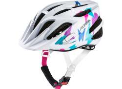 Alpina FB Jr 2.0 Cycling Helmet Kids White/Butterfly - 50-55