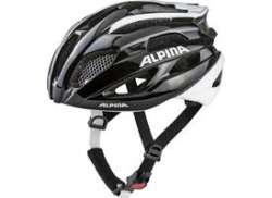 Alpina Fedaia Casque De V&eacute;lo Black/White