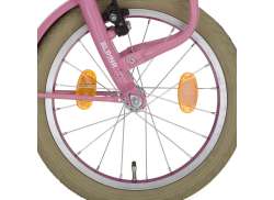 Alpina Front Wheel 16 Inch Clubb - Pink/Silver