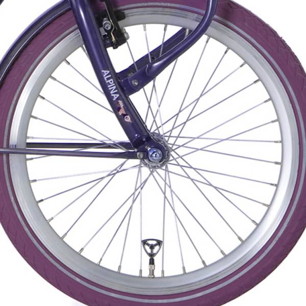 Alpina Front Wheel 20 - Silver