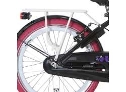 Alpina Girlpower Bagagedrager 20 Inch - Wit