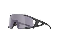 Alpina Hawkeye Q-Lite Fogstop Cycling Glasses Purple - Black