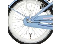Alpina HLQC Rear Wheel 20\" Brake Hub - White/Silver