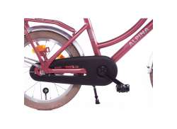 Alpina 货物 女童自行车 18" 刹车花鼓 - 哑光 Berry 红色