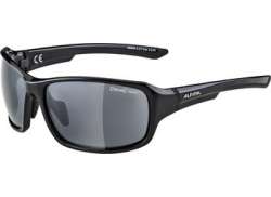 Alpina Lyron 사이클링 안경 블랙 Mirror - 블랙/그레이