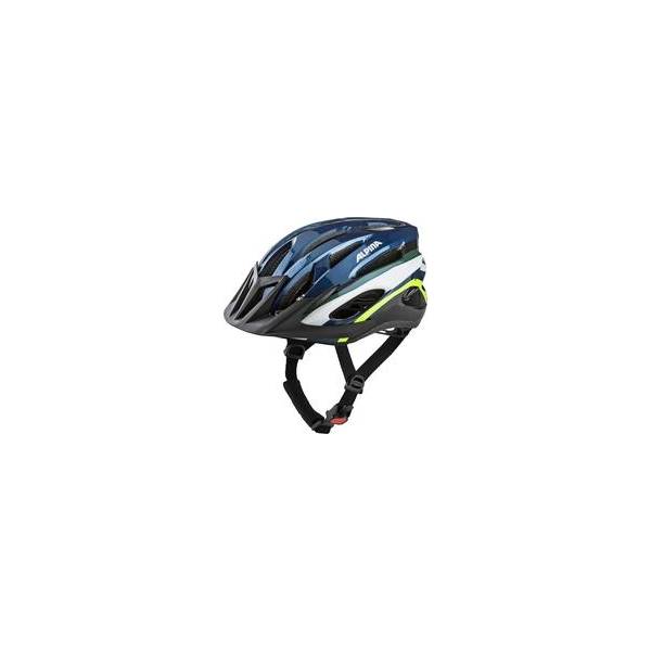Alpina MTB 17 Cycling Helmet Dark Blue/Neon - 54-58 cm