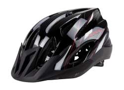 Alpina MTB 17 사이클링 헬멧 블랙/화이트/레드