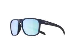 Alpina Nacan III Cycling Glasses Mirror Blue - Black