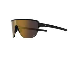 Alpina Ram 2.0 Q-Lite Cycling Glasses Gold - Mat Black
