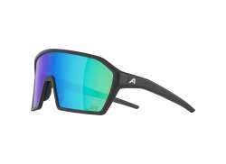Alpina Ram Q-Lite Lunettes Mirror Vert - Mat Noir