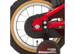 Alpina Rear Wheel 12\" Comet - Matt Black