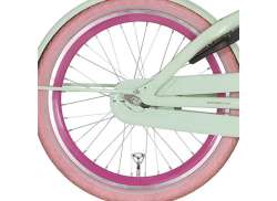 Alpina Rear Wheel 22\" Brake Hub - Pink/Silver