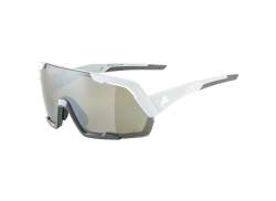 Alpina Rocket Q-Ligero Gafas De Ciclista Mirror Plata - Gris/Humo