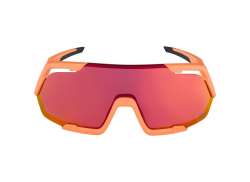 Alpina Rocket Q-Lite Cycling Glasses Mirror Pink - Mat Peach