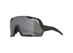 Alpina Rocket Qlite Cycling Glasses Mirror Silver - Black