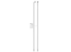 Alpina 스포크 14 266mm 아연 - 실버 (144)