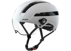 Alpina Soho Visor Casco Ciclista Matt White
