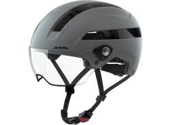 Alpina Soho Visor Cycling Helmet Matt Coffee/Gray - 51-56 cm