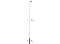 Alpina Speiche 14 Ø2.0mm Verzinkt + Nippel 90mm (100)