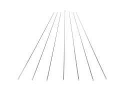 Alpina Spoke 13 x 303mm Straight Without Thread-Silver(1440)