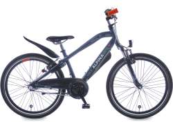 Alpina Trial Bicicleta De Niño 24" V-Freno 3V - Classic Azul Matt