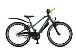 Alpina Trial 男児用自転車 24" V-ブレーキ 3速 - Pine グリーン