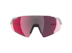 Alpina Turbo Air Q-Lite Ochelari De Ciclism Mirror Roz - Gloss Alb