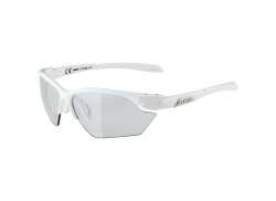 Alpina Twist Five HR S VL+ Radsportbrille - Weiß