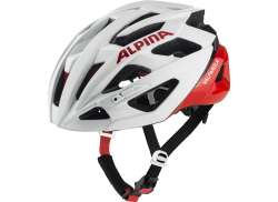 Alpina Valparola Cykelhj&auml;lm Vit/R&ouml;d - 51-56 cm