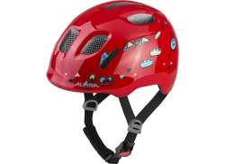 Alpina Ximo 2 Bambini Casco Da Ciclismo Rosso Smile - 49-54 cm