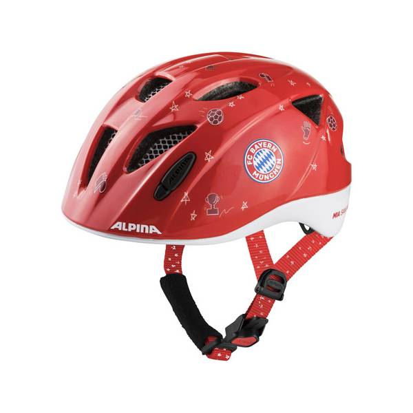 Alpina Ximo FCB Fietshelm Gloss Rood - 49-54 cm kopen bij HBS