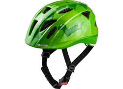 Alpina Ximo Flash Dzieciece Kask Rowerowy Zielony Dino - 45-49 cm