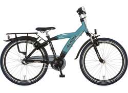 Alpina Yabber Jungenfahrrad 26 V-Brake - Matt Pacific Bl/Sw