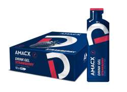 Amacx Dryck Gel 60ml - Jordgubbe (12)