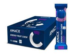Amacx Energy Fruit Bar 38g - Cassis (12)