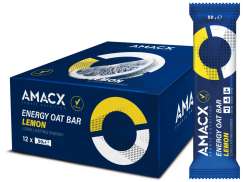 Amacx Energy Oat Bar 50g - Lemon (12)