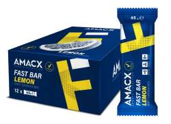 Amacx Fast Energy Barre 45g - Citron (12)