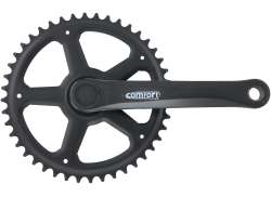 Amar Crankset 44T 170mm Cotterless - Black