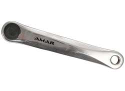 Amar Left Crank Arm 4-Edge 170Mm Crank Length Alu Silver