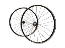 Ambrosio Varo Wheel Set 28\" SH 11S - Black/Silver
